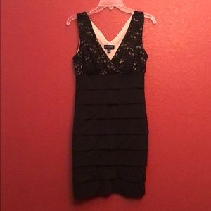 Enfocus Studio Black Cocktail Dress